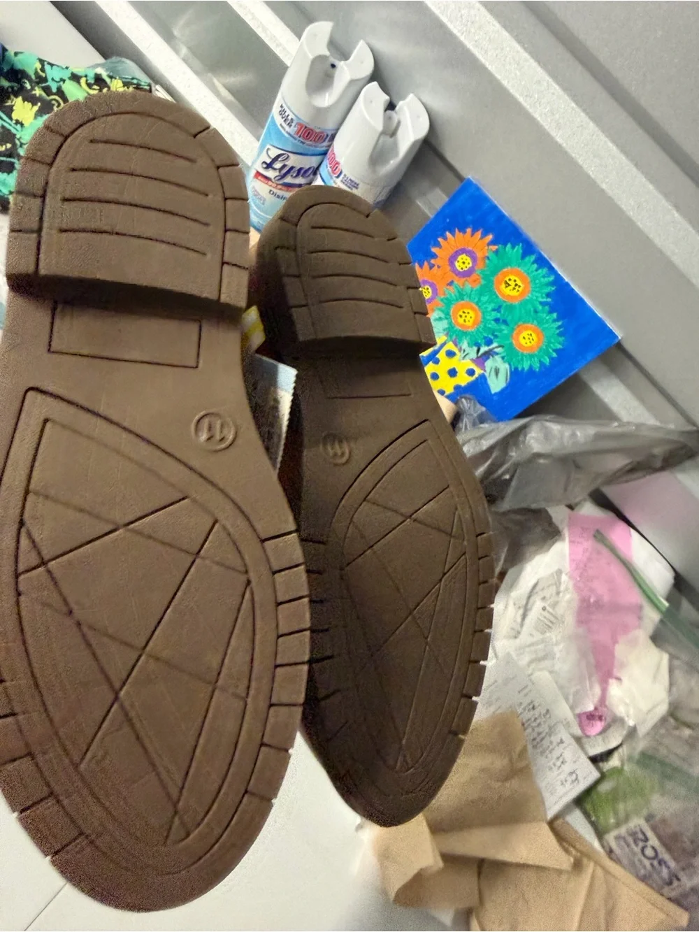 Boots, girls, cat and Jack Chelsea Brown size 11 NWT